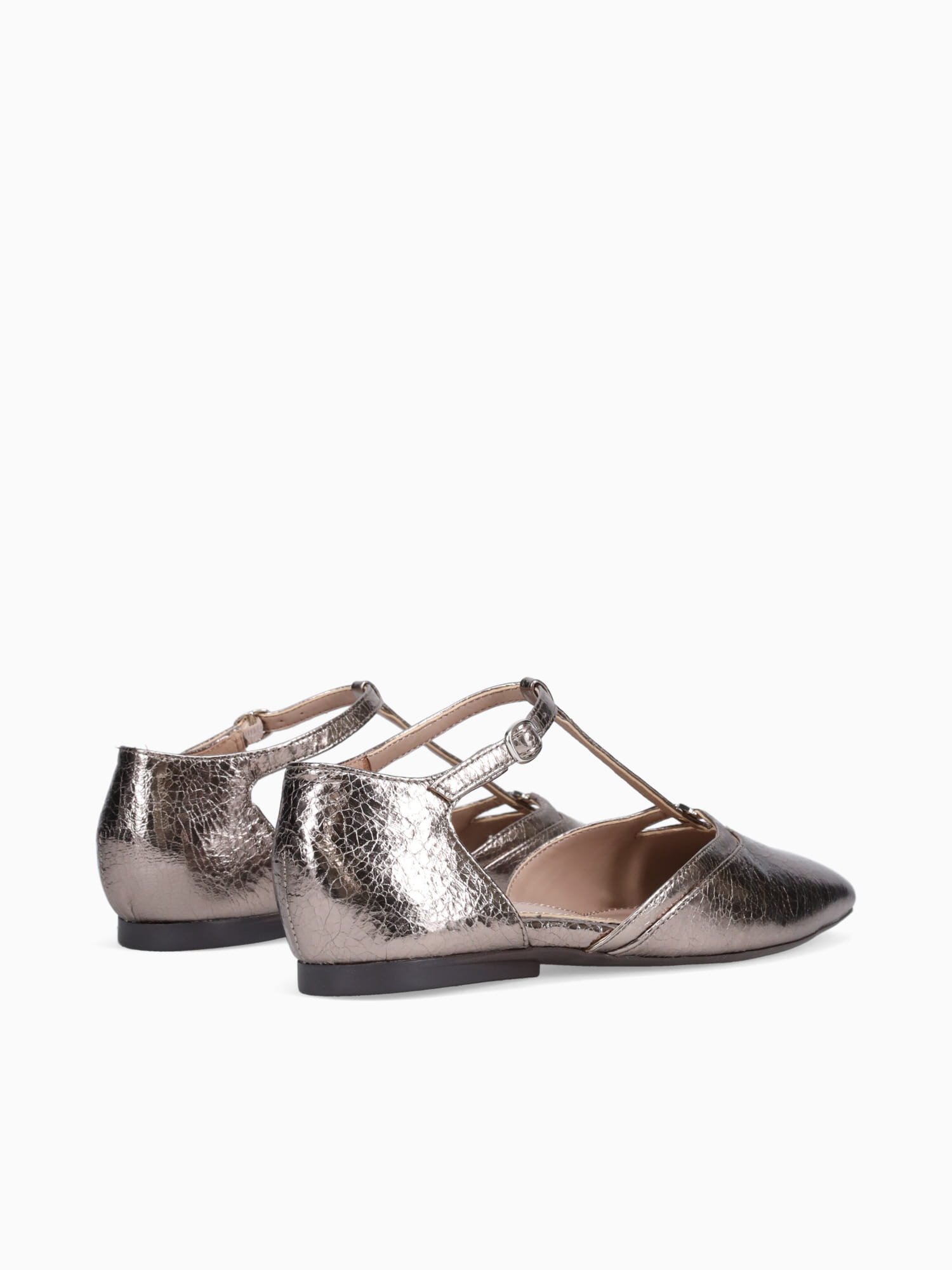 Caresse Pewter Leather Pewter / 5 / M