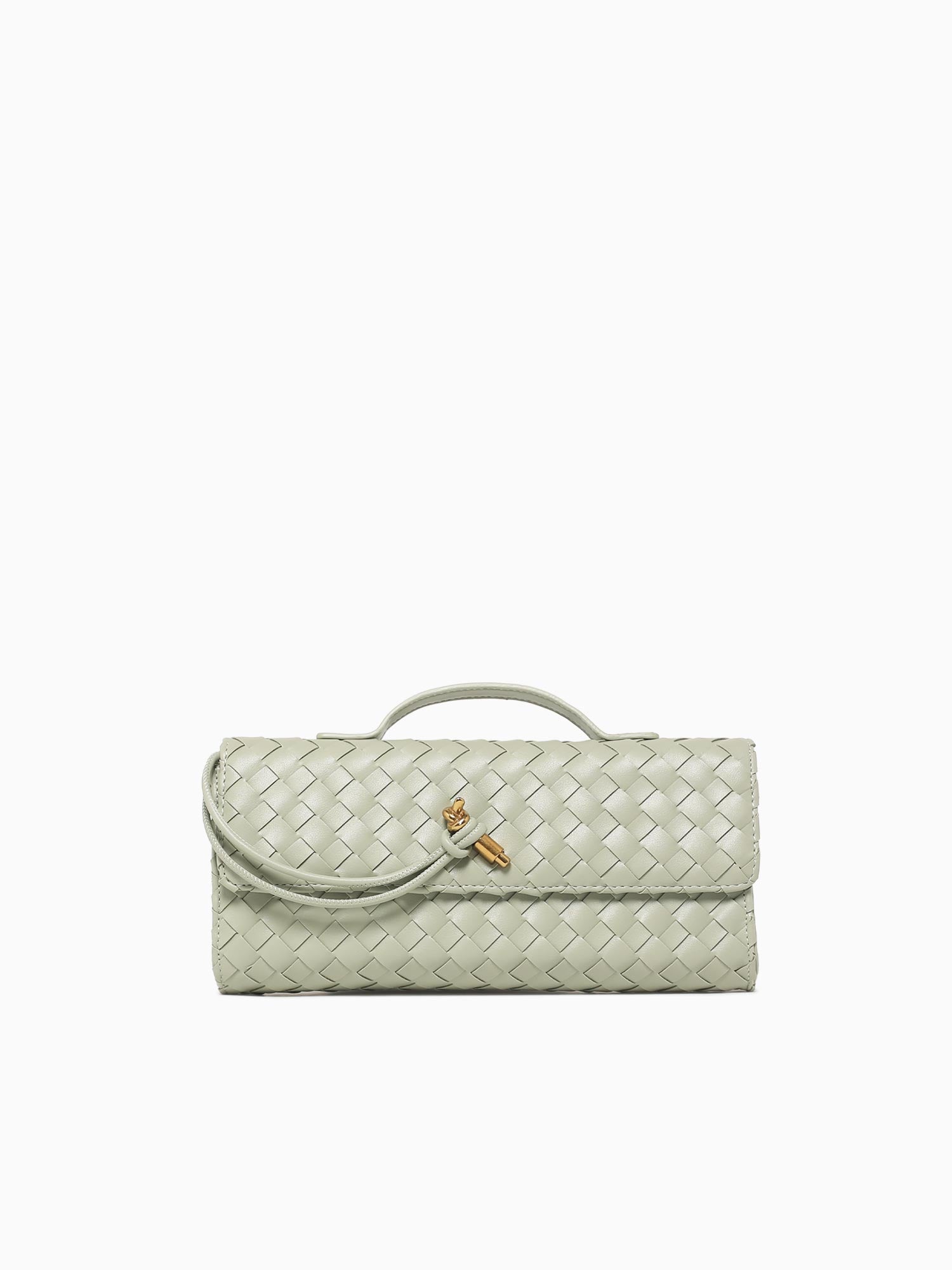Ada Clutch Sage Light Green