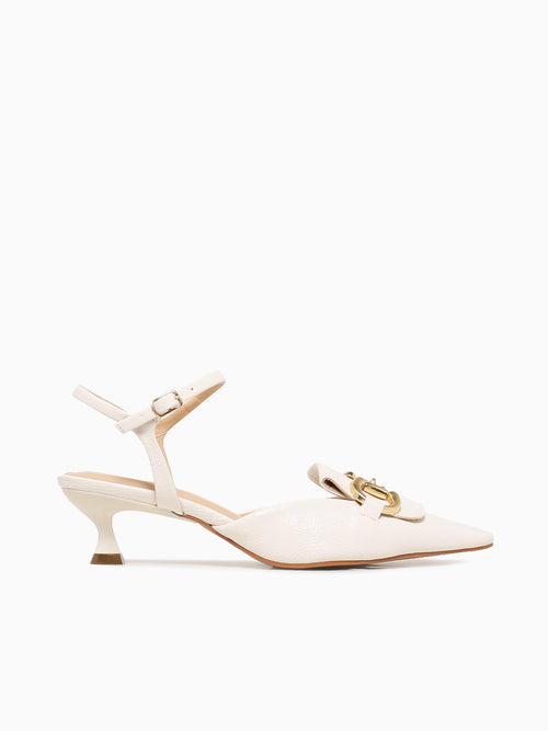 Nalis Vainilla Verniz Glossy Off White / 5 / M