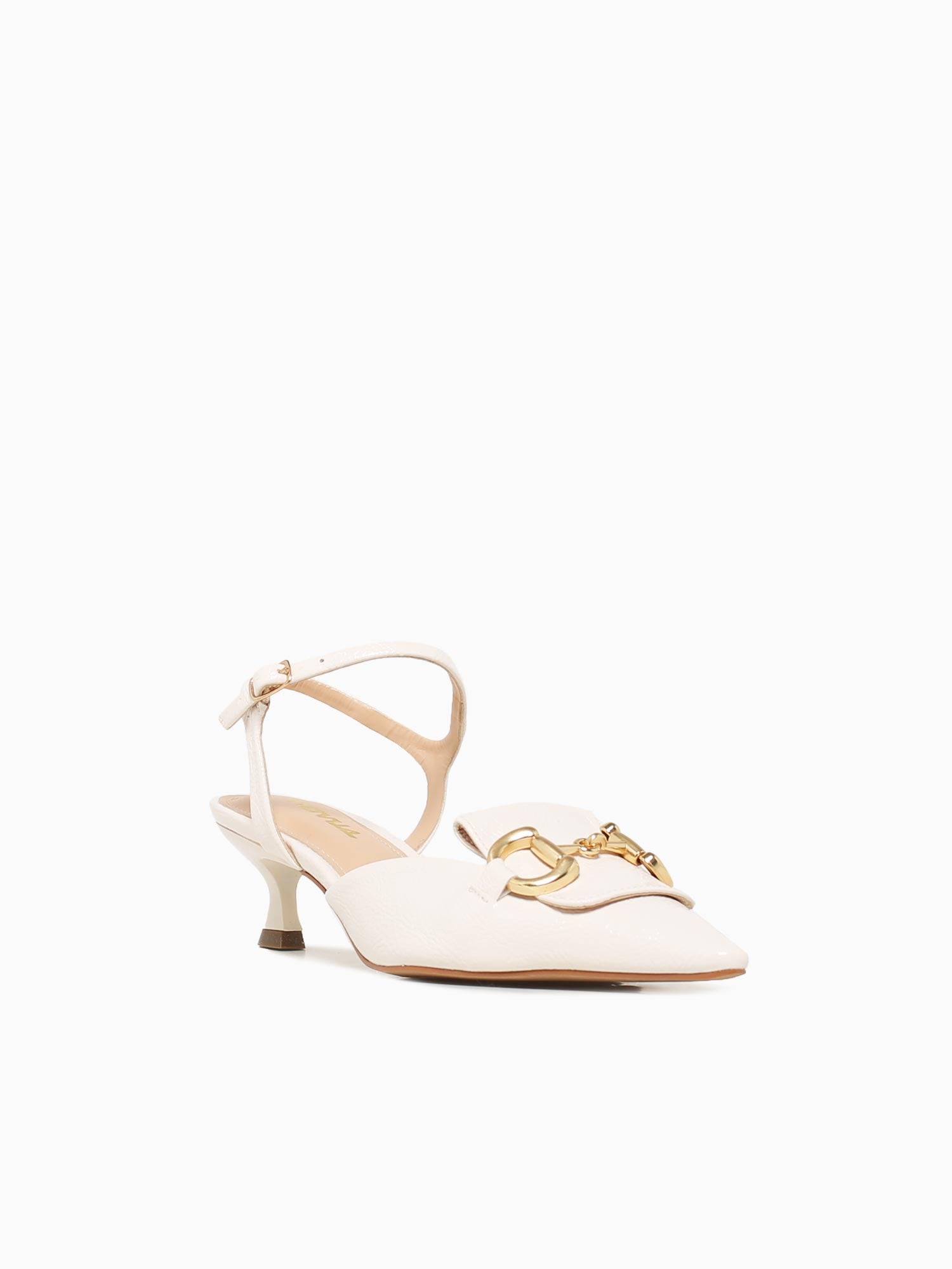 Nalis Vainilla Verniz Glossy Off White / 5 / M