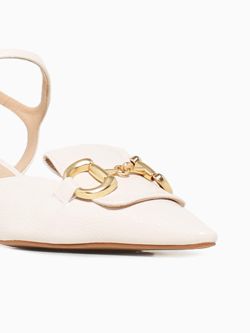 Nalis Vainilla Verniz Glossy Off White / 5 / M