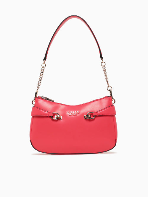Lorelei Top Zip Shoulder Bag Crd 821 Red