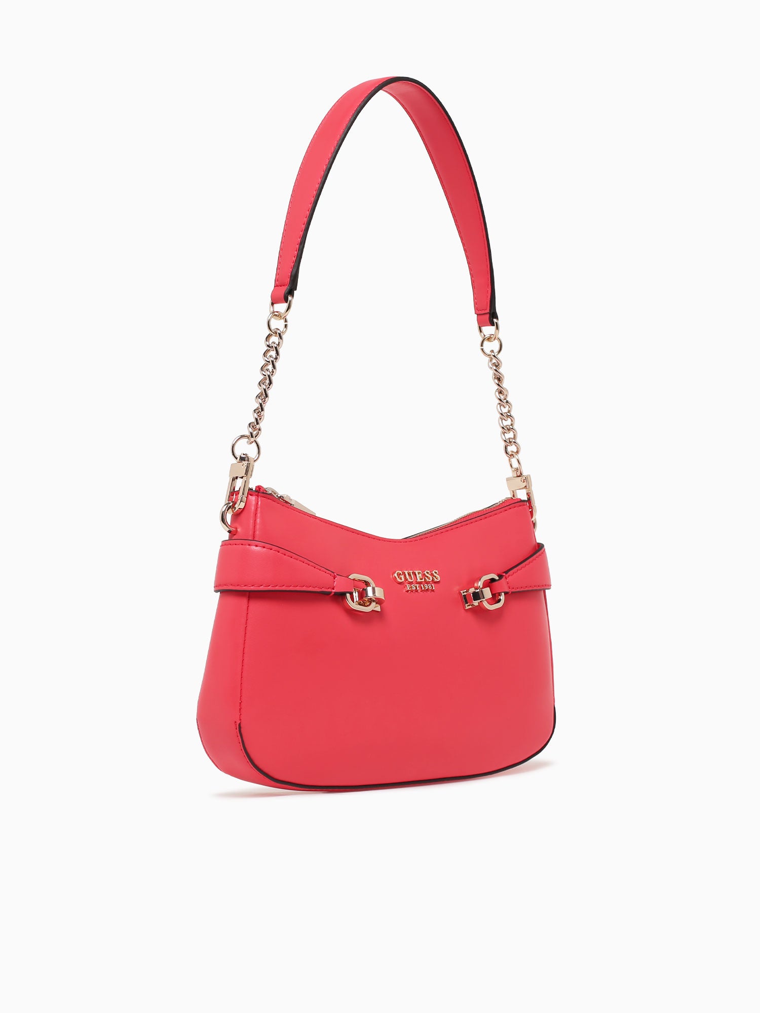 Lorelei Top Zip Shoulder Bag Crd 821 Red