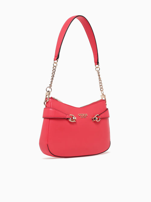 Lorelei Top Zip Shoulder Bag Crd 821 Red