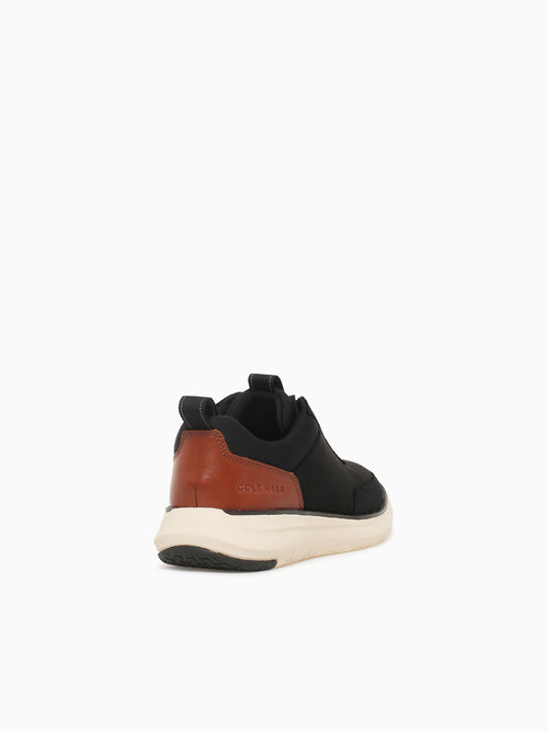 Grand Remix Sneaker Black Tan suede Tan / 7 / M