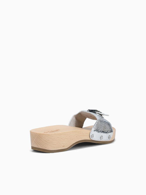 Original Silver Leather Silver / 5 / M