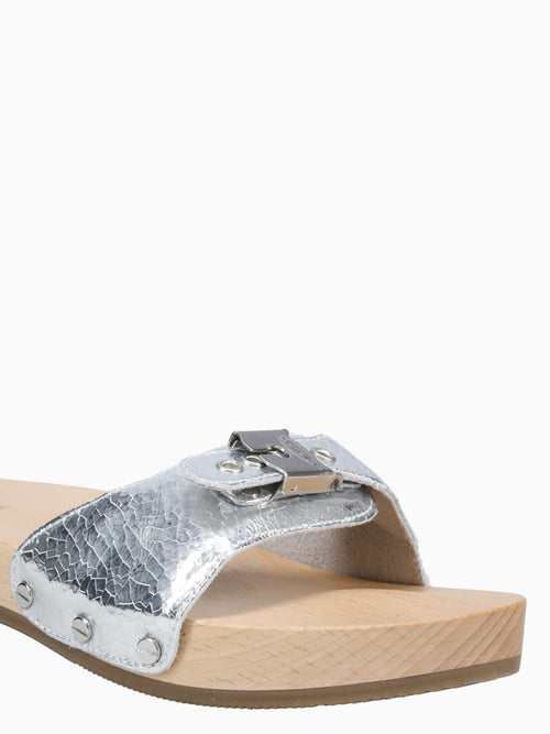 Original Silver Leather Silver / 5 / M