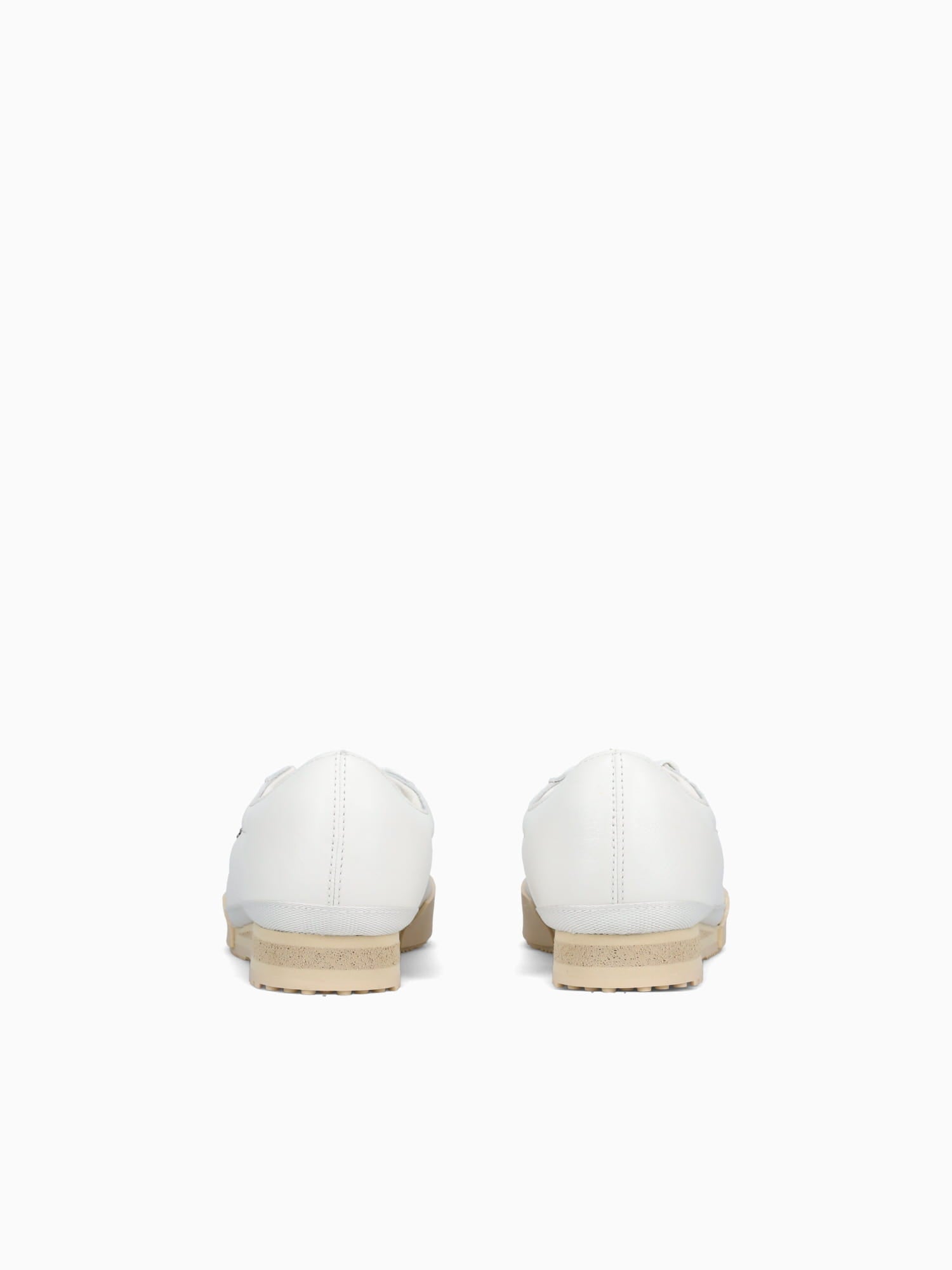 Aura Offwht Ltbrw leather Off White / 8 / M