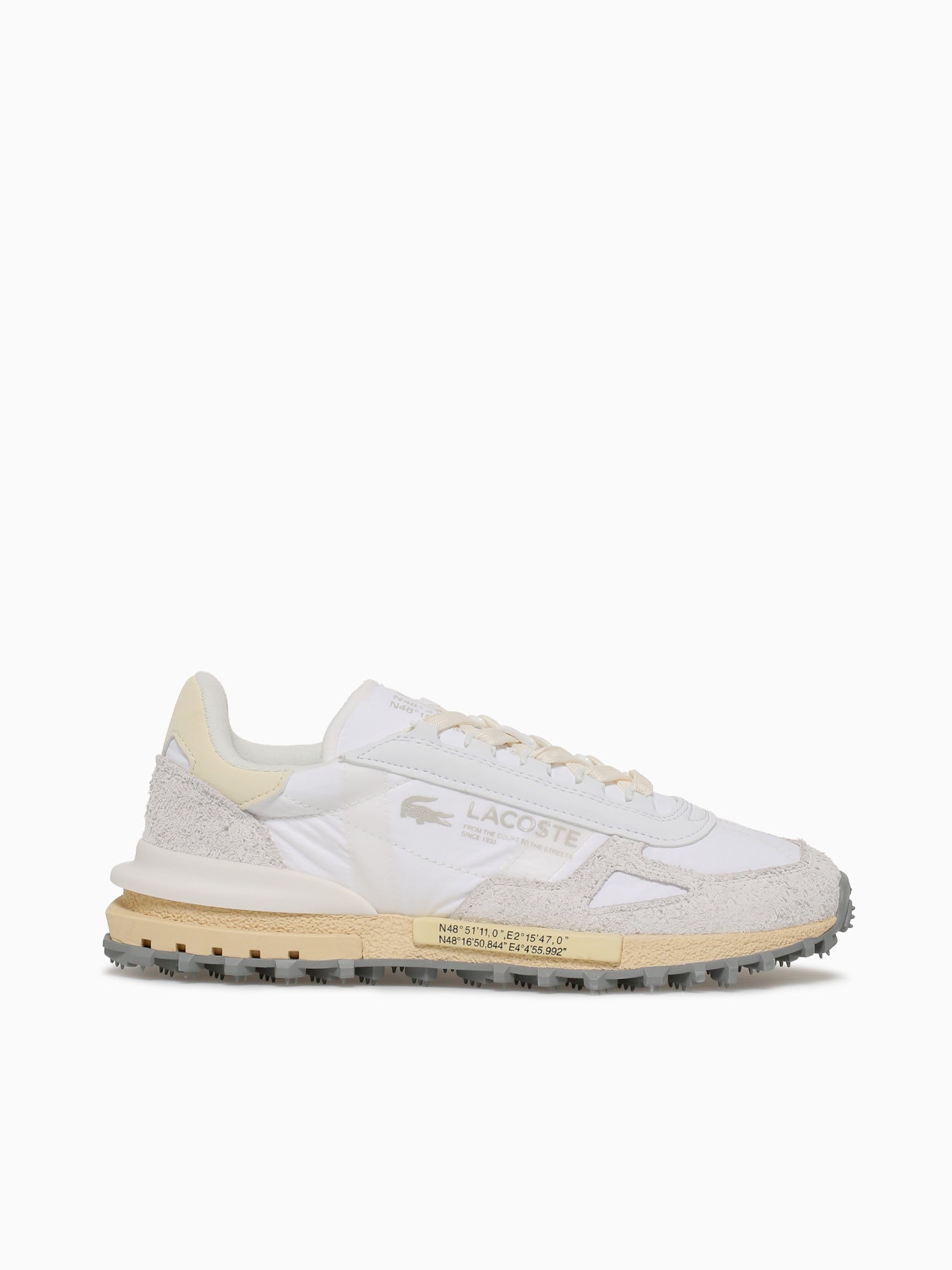 Elite Active Wht Lt yellow nylon White / 8 / M