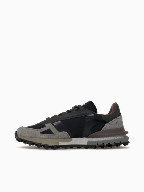 Elite Active Dk Gry Dk brw nylon Dark Grey / 8 / M