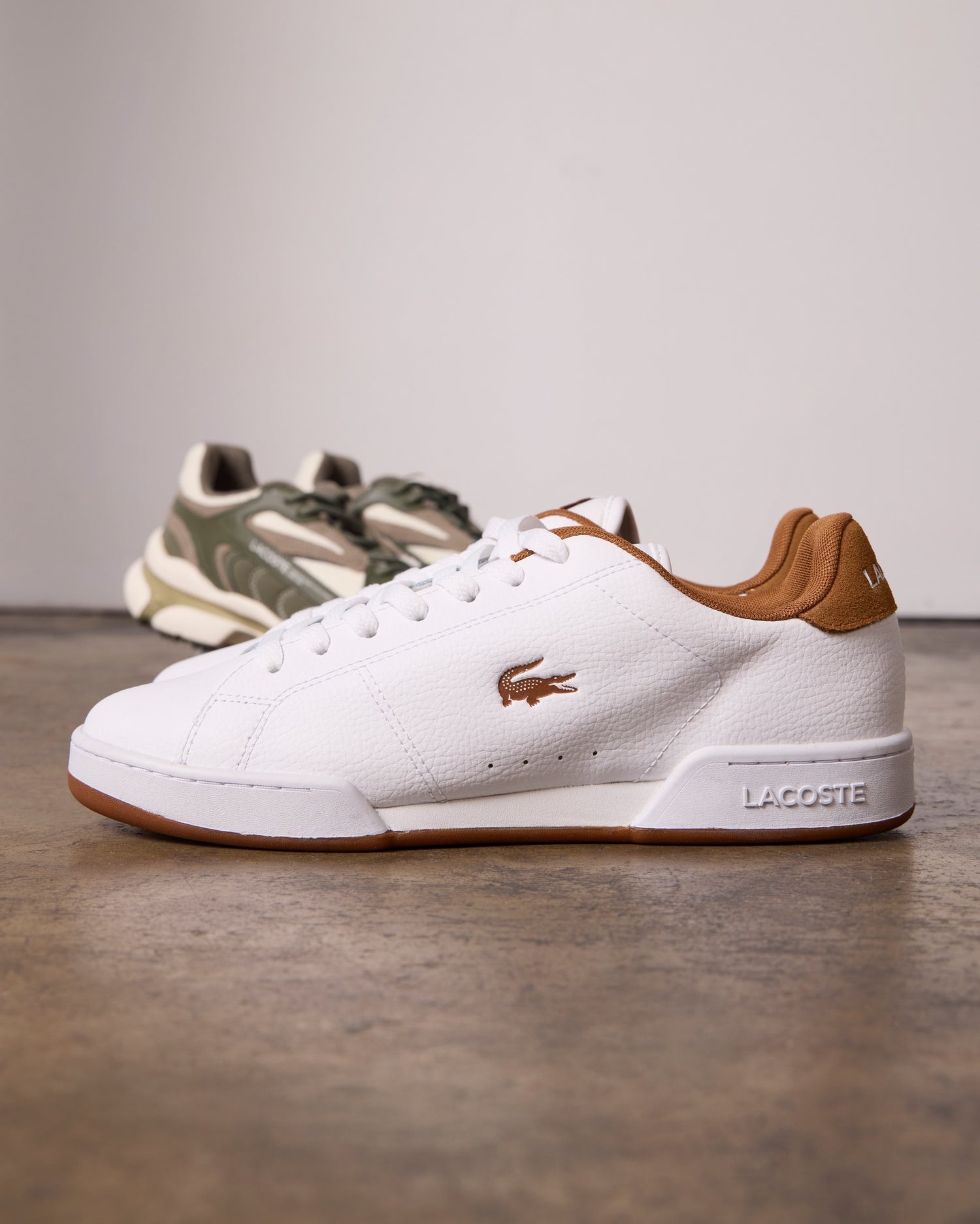 Carnaby Cup Wht Brw leather