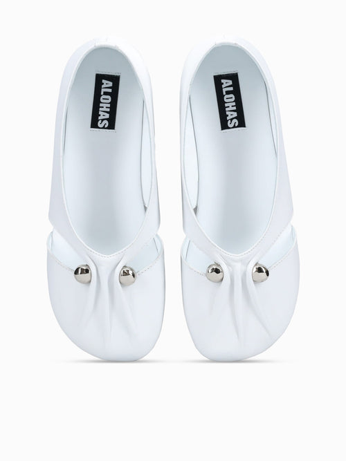 Ravena White Leather White / 36 / M