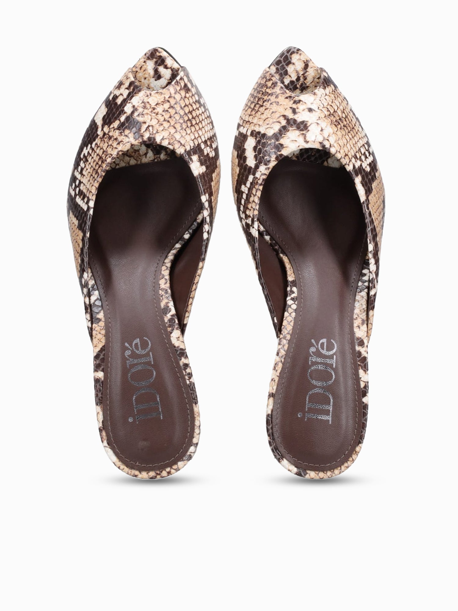 Bikendi Cream Bert Snake Off White / 5 / M