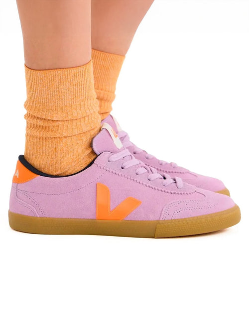 Volley Pink Orchid Fury Suede