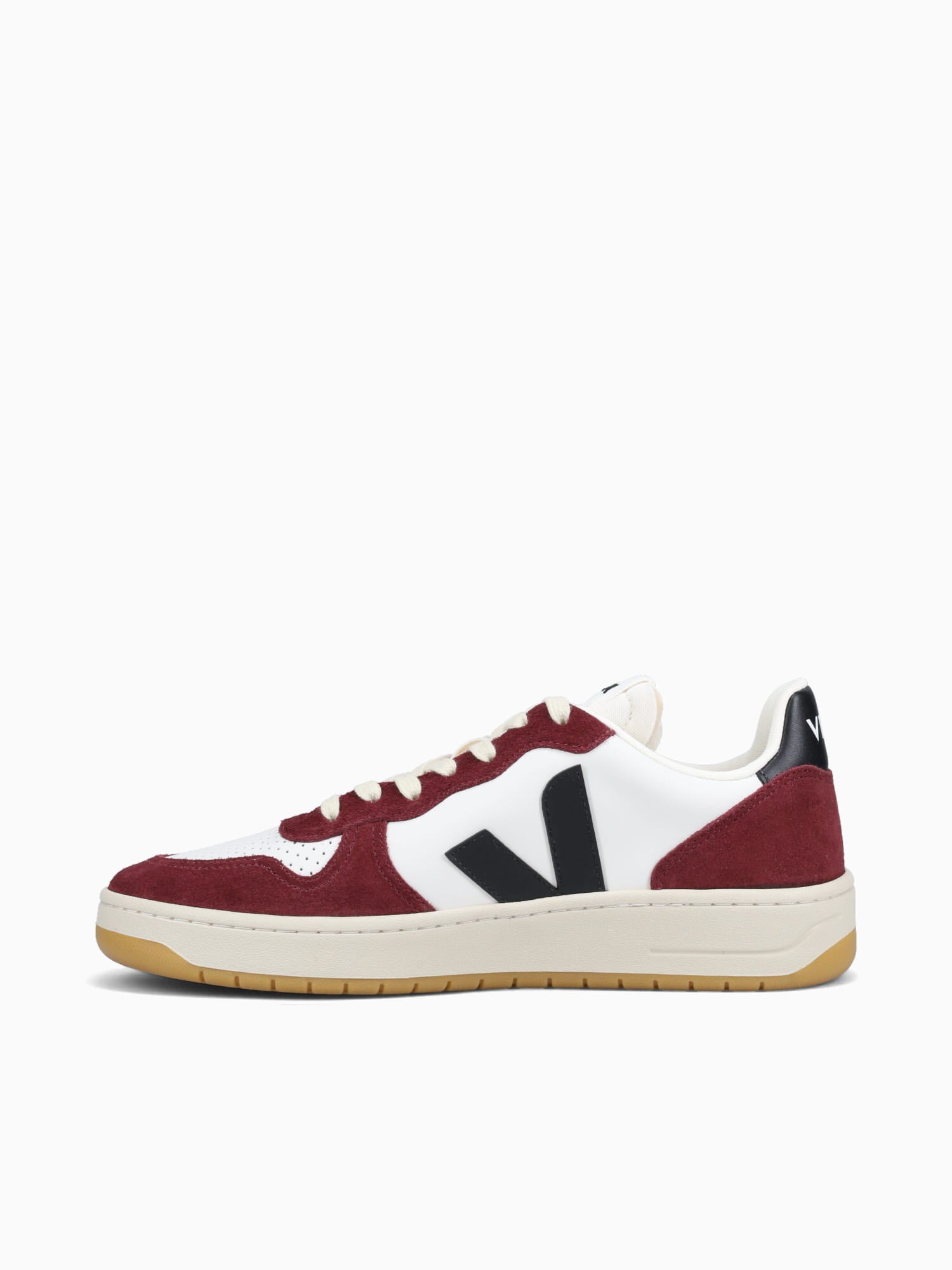 V10 White Black Amarante Leather Wine / 41 / M