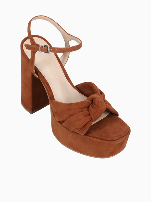 Marez Chestnut Kid Suede Tan / 5 / M