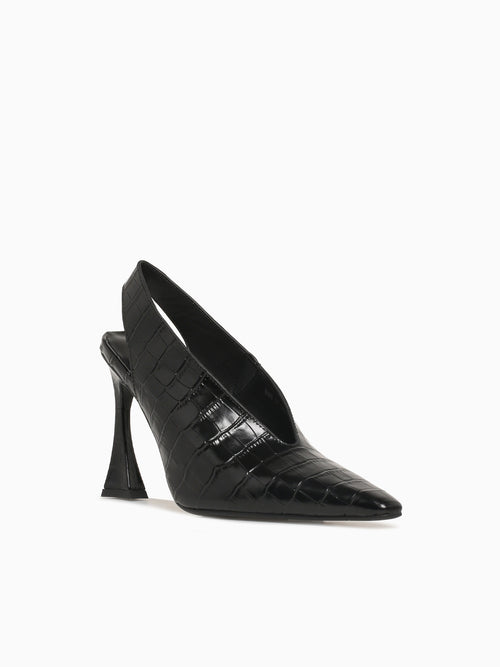Alimony Black Croco Black / 5 / M