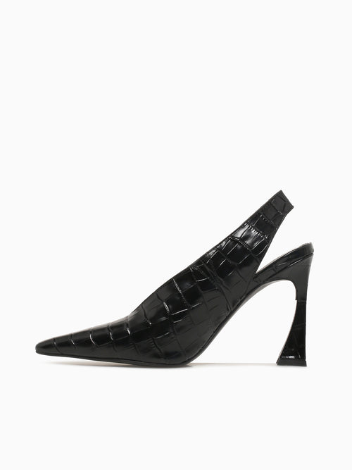 Alimony Black Croco Black / 5 / M