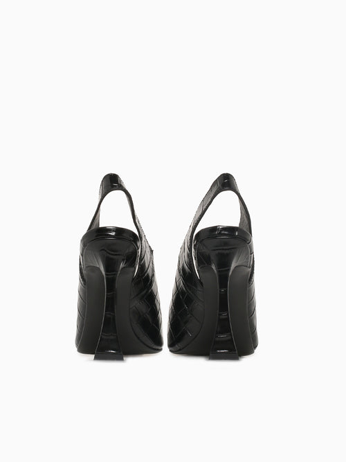 Alimony Black Croco Black / 5 / M