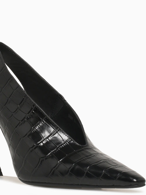 Alimony Black Croco Black / 5 / M