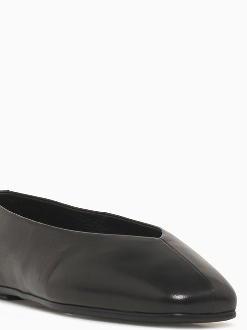 Fathom Black Kid Leather Black / 5 / M