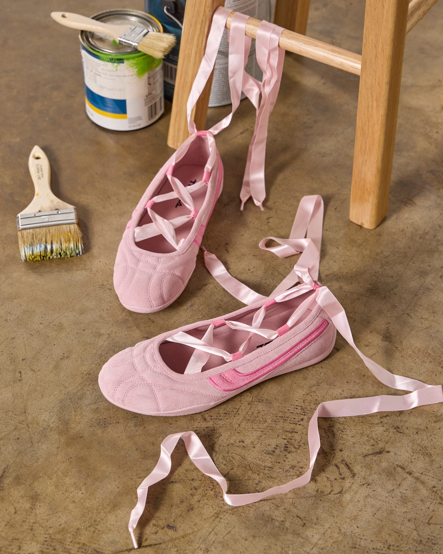 Helena Pink Suede