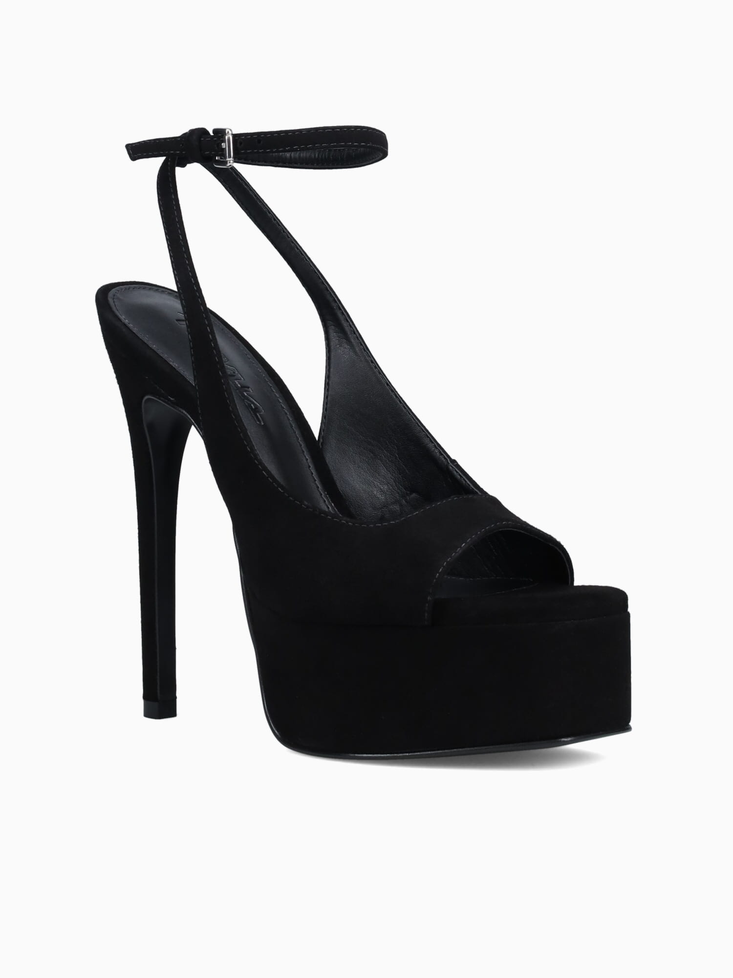 Serena Black Suede Black / 5 / M