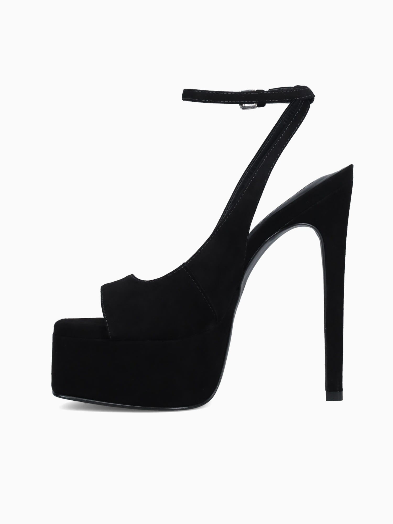 Serena Black Suede Black / 5 / M