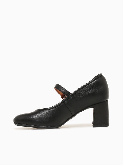 Adelaide Black Corvara Leather Black / 6 / M