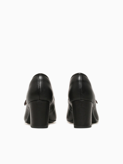 Adelaide Black Corvara Leather Black / 6 / M