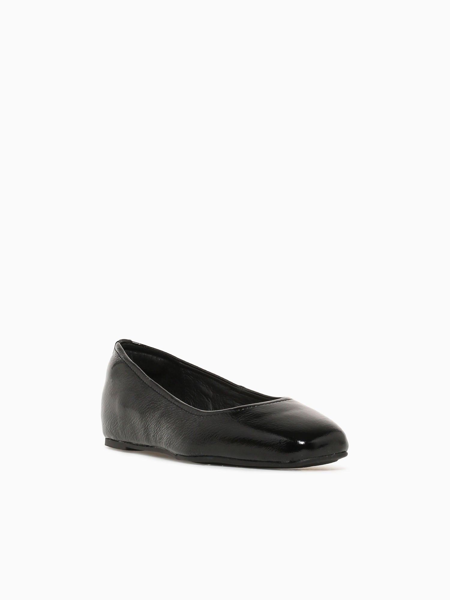 Poppy Black Crinkle Patent Black / 6 / M