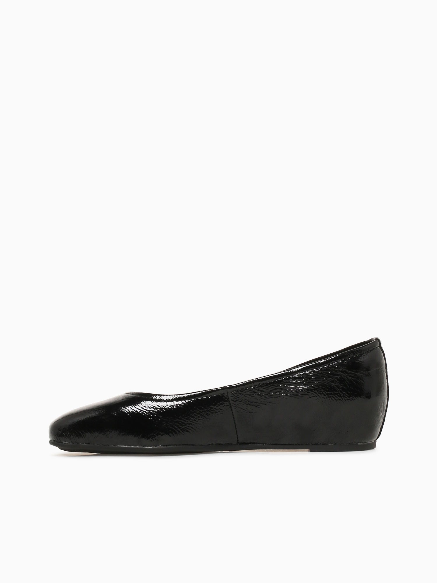 Poppy Black Crinkle Patent Black / 6 / M