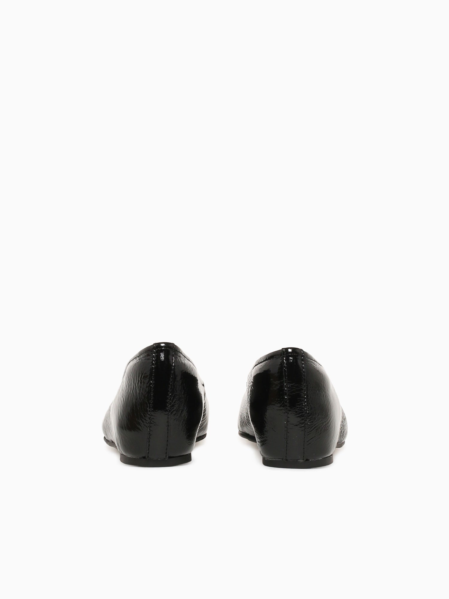 Poppy Black Crinkle Patent Black / 6 / M