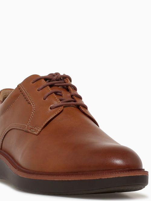 Xc Parker Plain Toe Tan Leather 204381 Tan / 8 / M