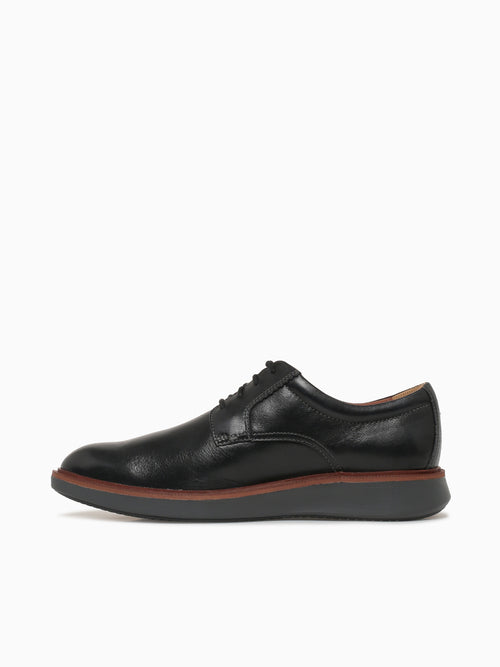 Xc Parker Plain Toe Black Leather 204383 Black / 8 / M