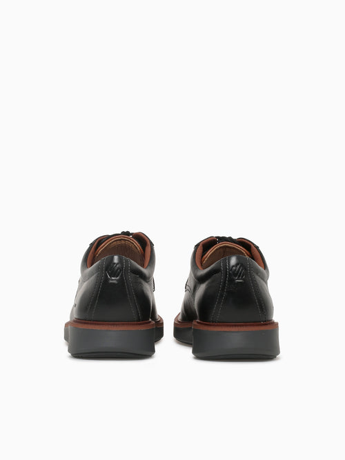 Xc Parker Plain Toe Black Leather 204383 Black / 8 / M