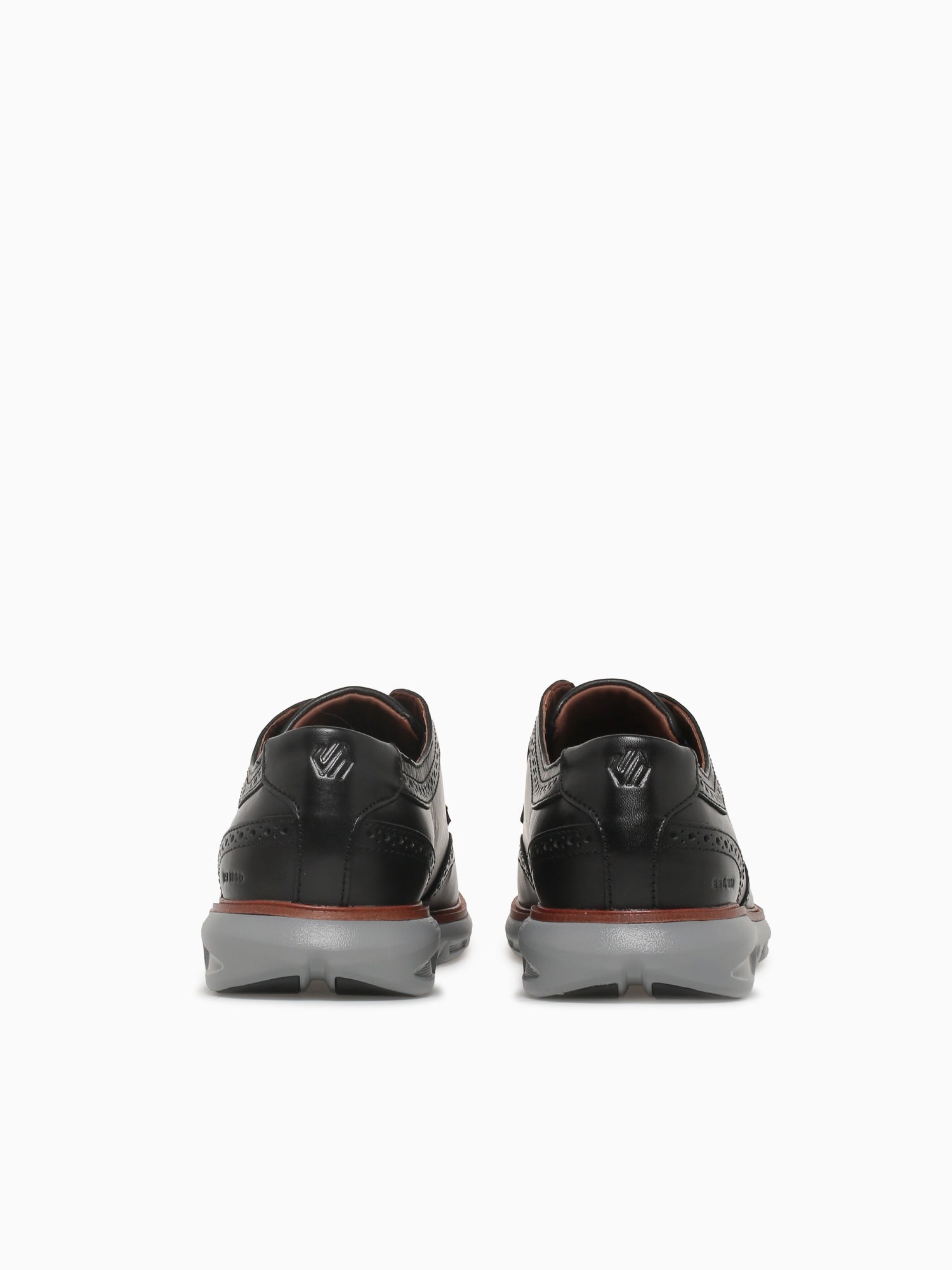 Larkin Wing Tip Black Leather 204169 Black / 8 / M