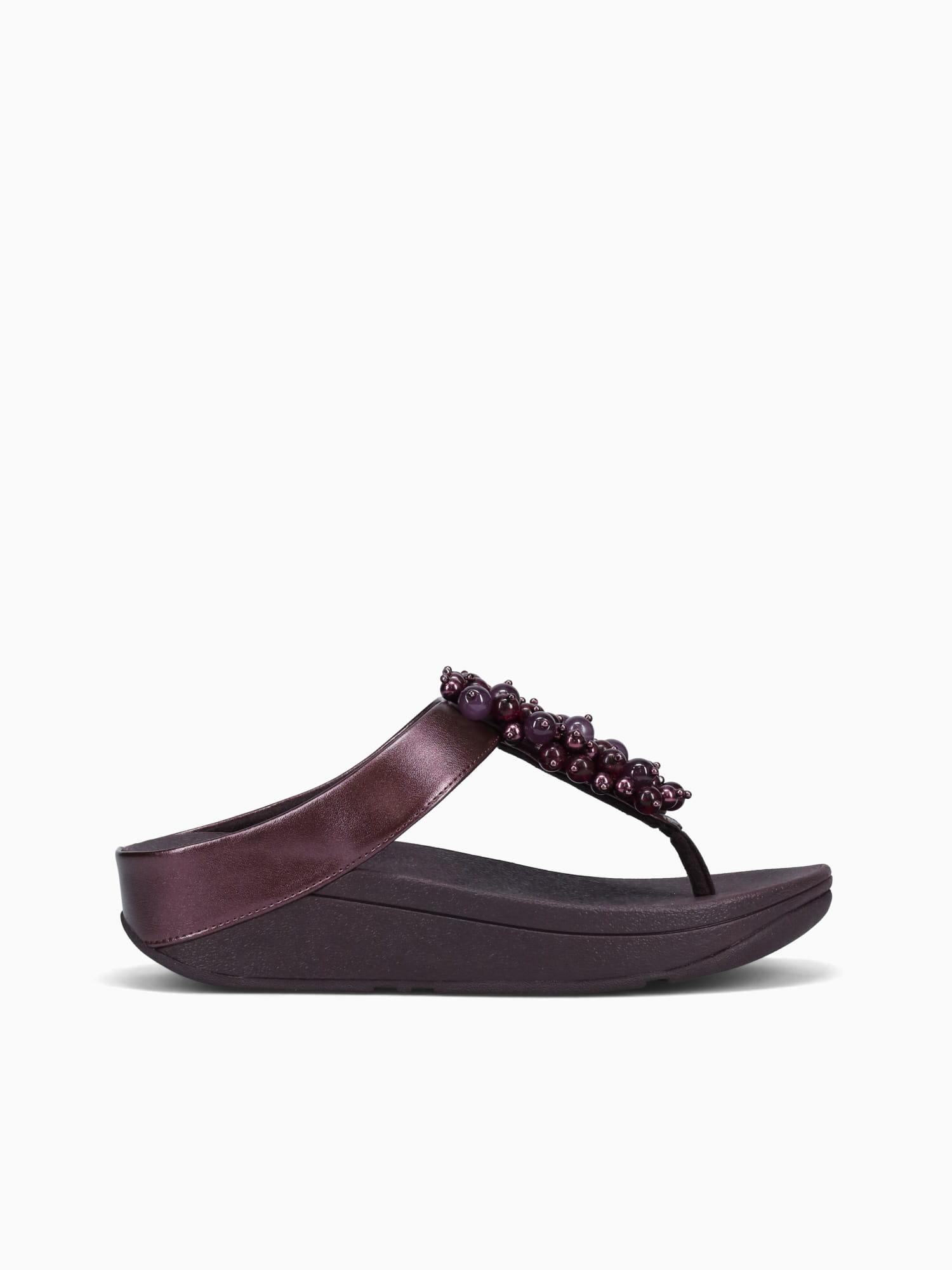 Fino Baublebead Plum Metallic Wine / 5 / M