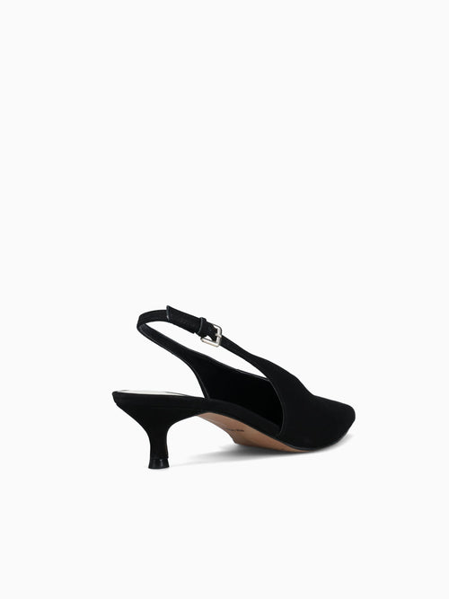 Alenna Black Suede Black / 6 / M