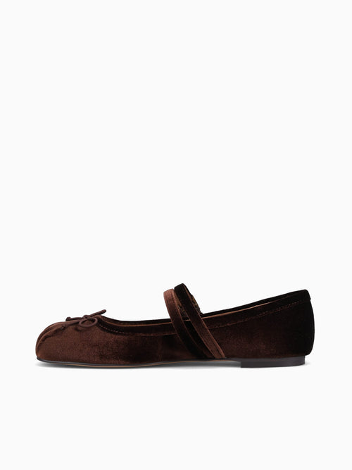 Gibsen Chocolate Velvet Brown / 6 / M