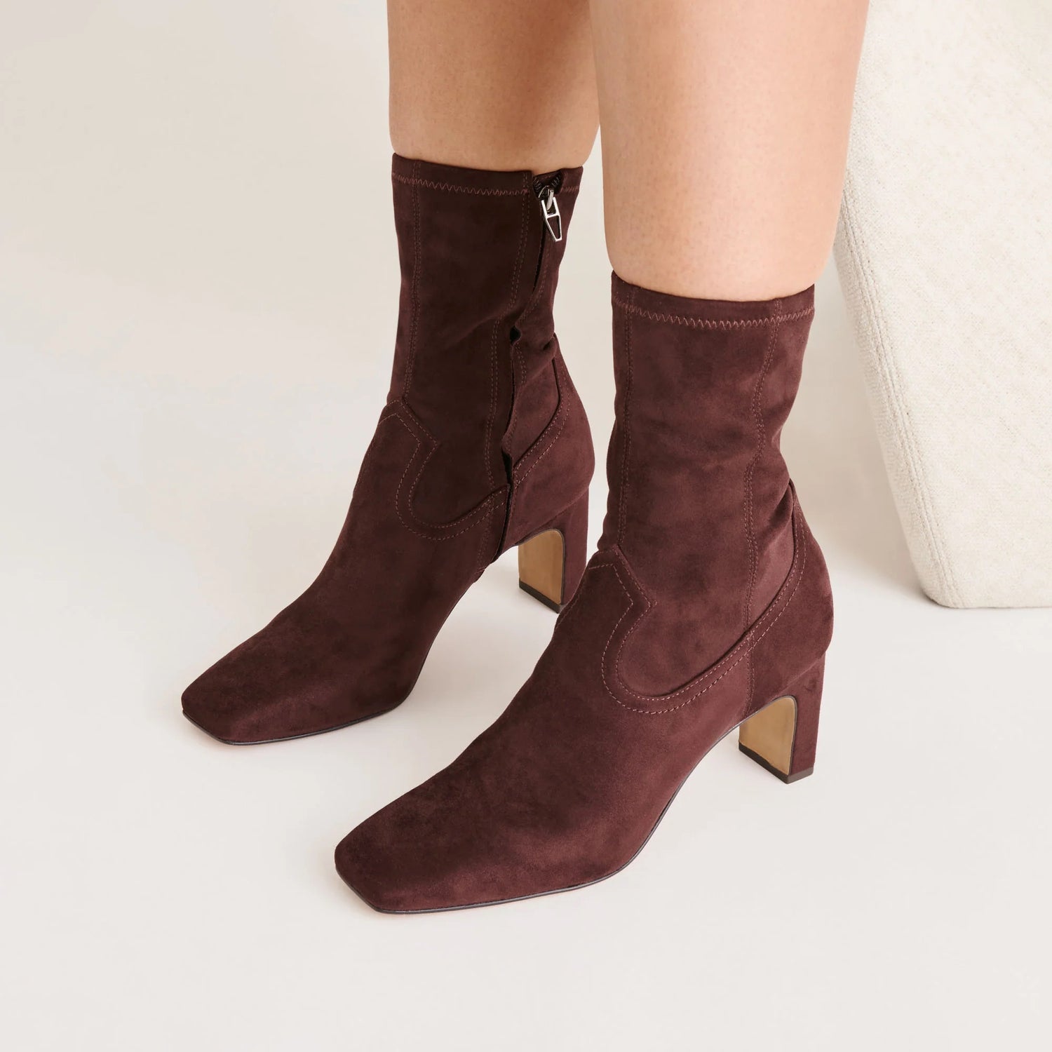 Roan Plum Suede