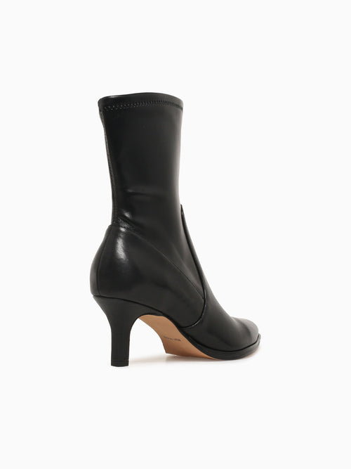 Amara Black Leather Black / 6 / M