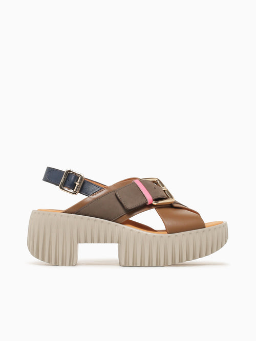 Plia Juno Mud Leather Multi / 36 / M