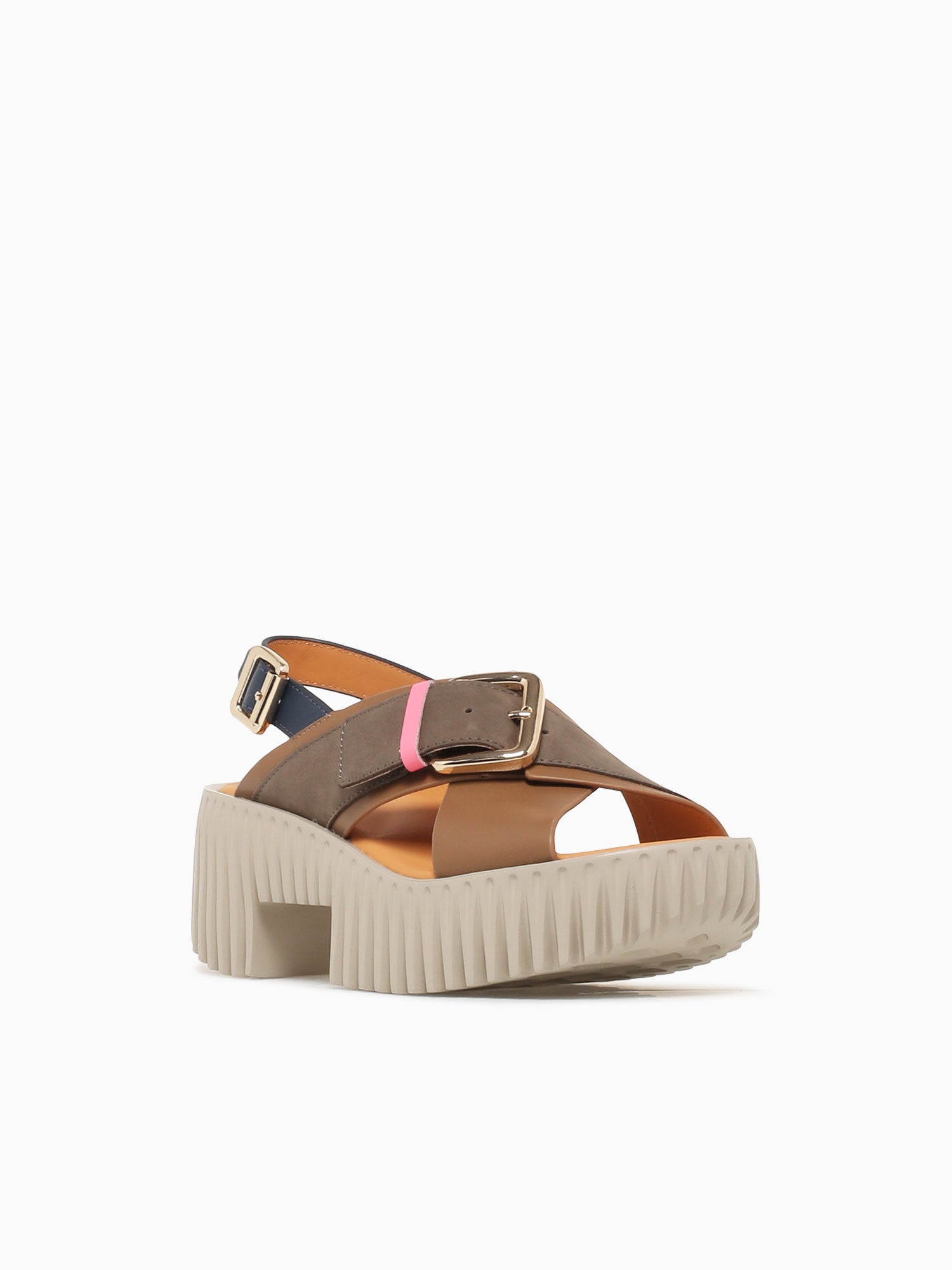 Plia Juno Mud Leather Multi / 36 / M