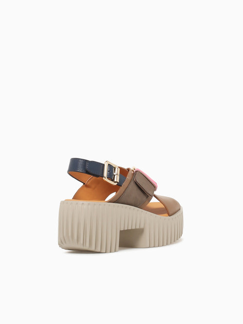 Plia Juno Mud Leather Multi / 36 / M