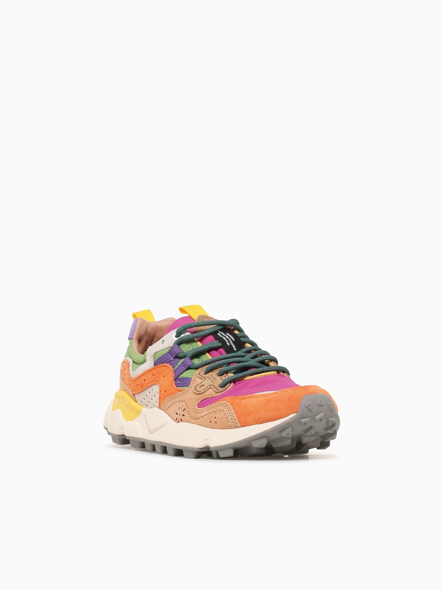 Yamano 3 Woman Orange Fuchsia suede Nylo Orange / 36 / M