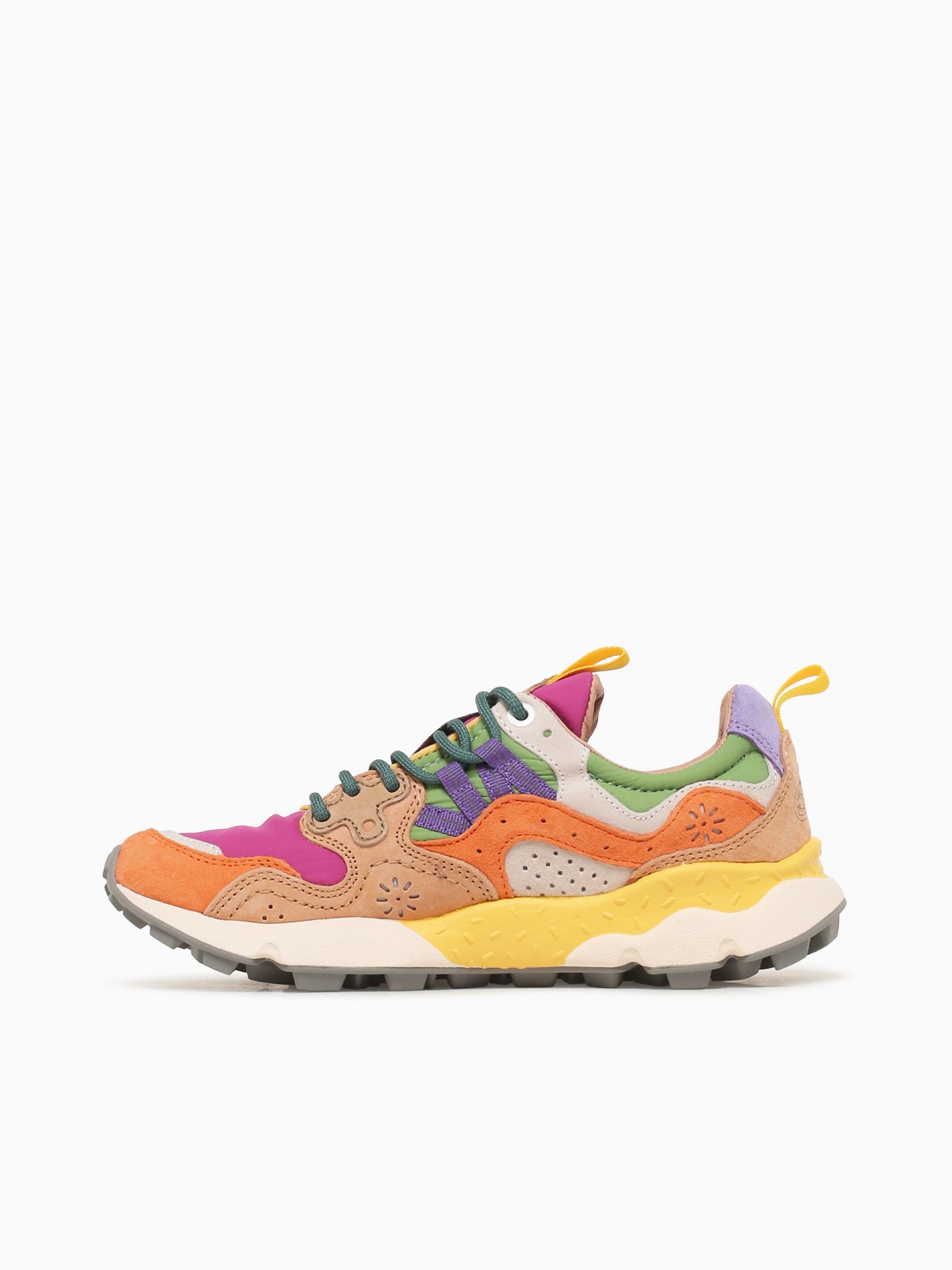 Yamano 3 Woman Orange Fuchsia suede Nylo Orange / 36 / M