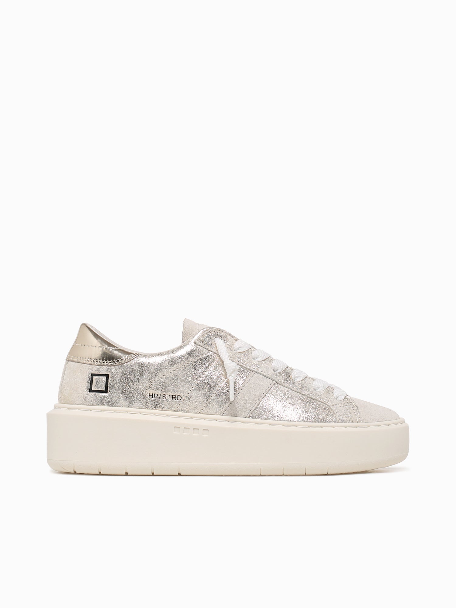 Hill Low Platform Platinum Leather Platinum / 36 / M