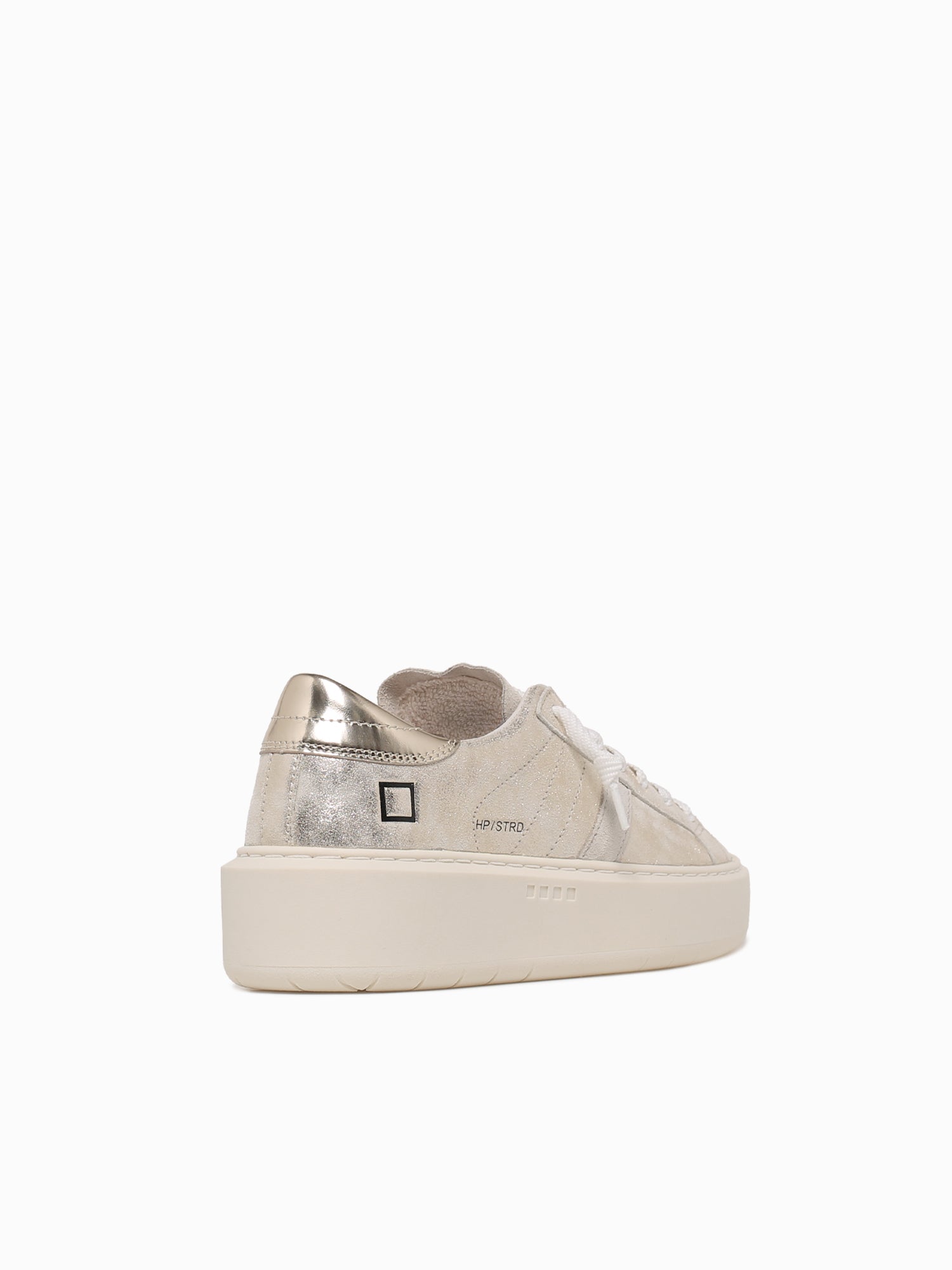 Hill Low Platform Platinum Leather Platinum / 36 / M