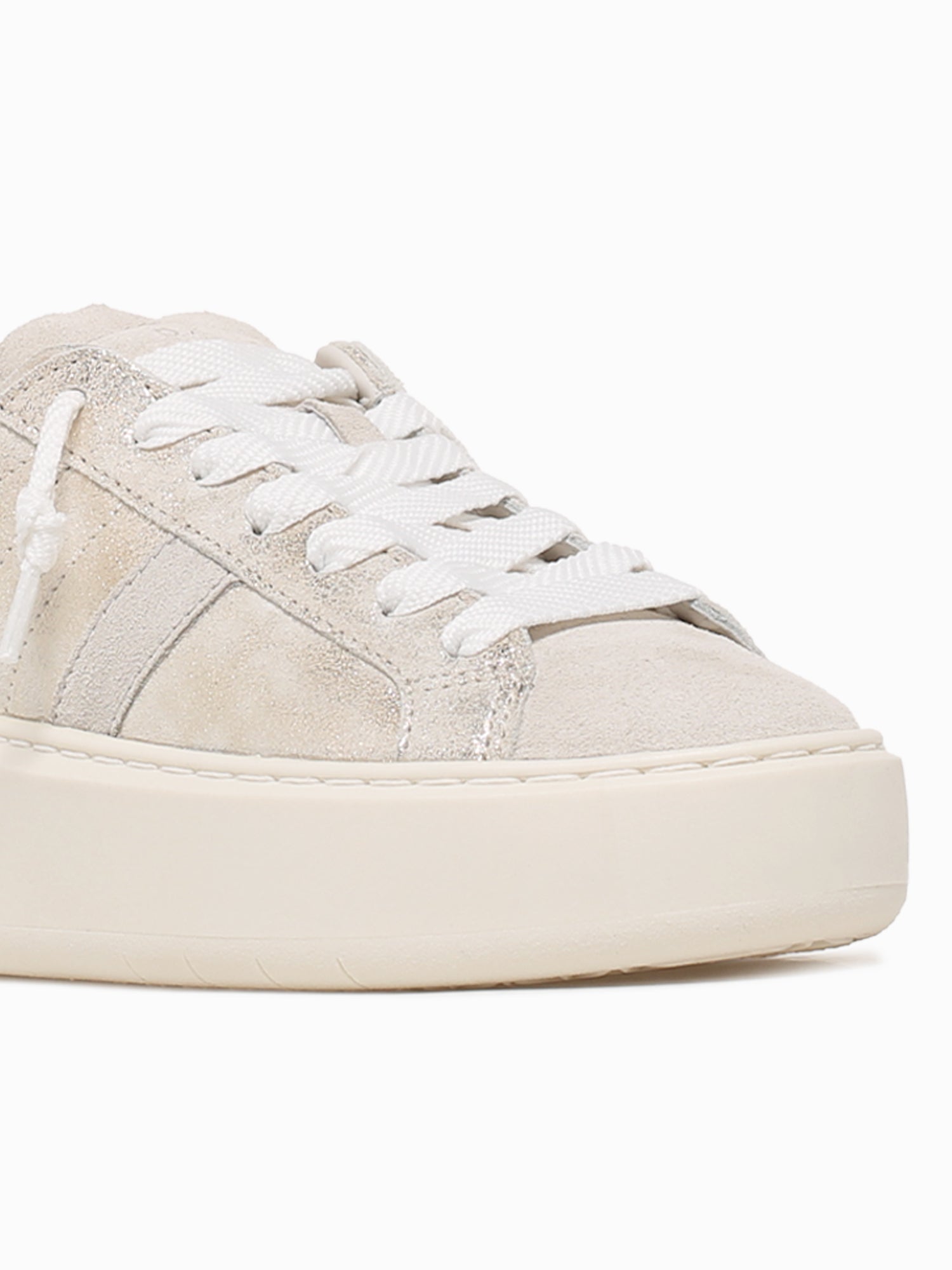Hill Low Platform Platinum Leather Platinum / 36 / M